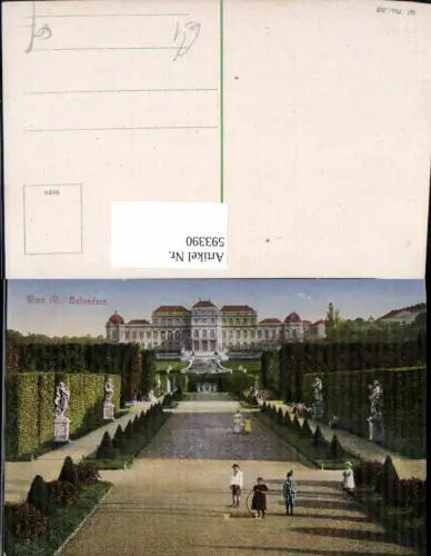593390,Wien Landstraße Schloss Belvedere Vienna