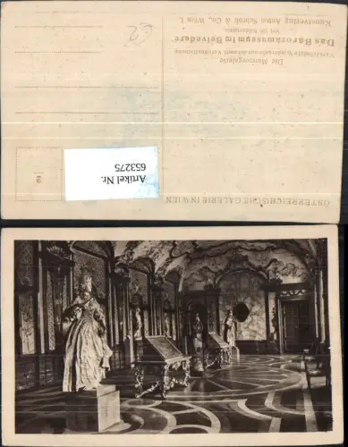 653275,Wien Vienna Landstraße Schloss Belvedere Marmorgalerie