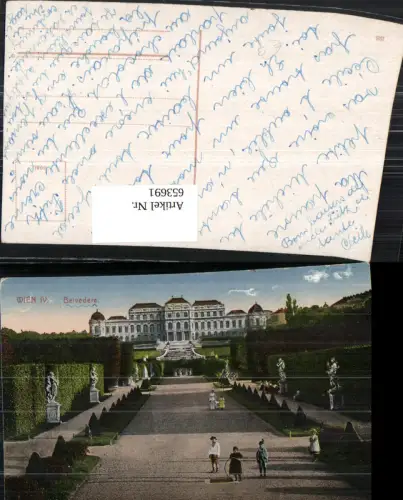 653691,Wien Vienna Landstraße Schloss Belvedere