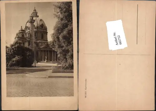 665752,Wien Karlskirche Wieden