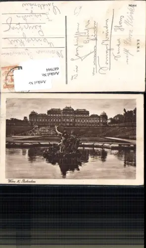 687944 Wien Landstraße Schloss Belvedere
