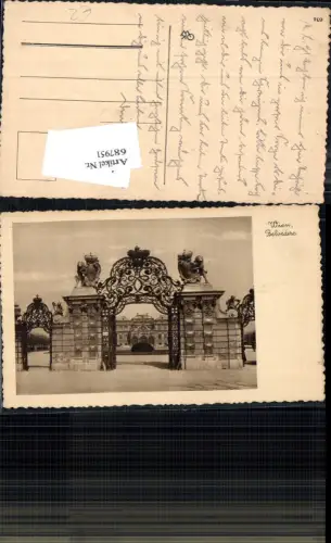 687951 Wien Landstraße Schloss Belvedere