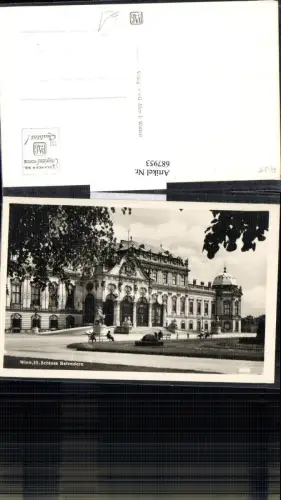 687953 Wien Landstraße Schloss Belvedere