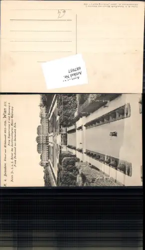 687957 Wien Landstraße Schloss Belvedere