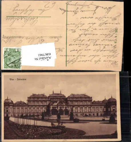 687961 Wien Landstraße Schloss Belvedere