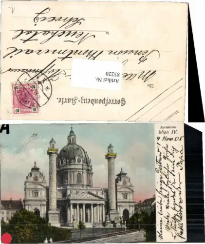 85220,Wien 4 Wieden Karlskirche 195