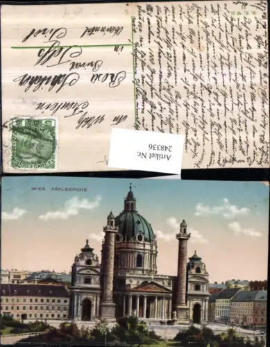 248336,Wien Wieden Karlskirche Kirche