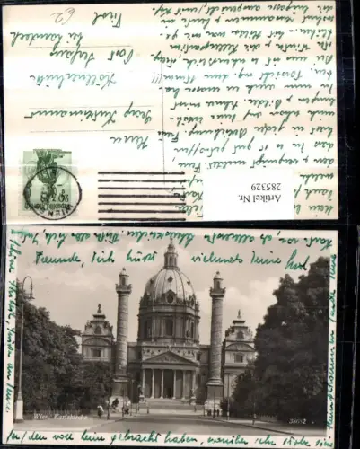 285329,Wien Wieden Karlskirche Kirche
