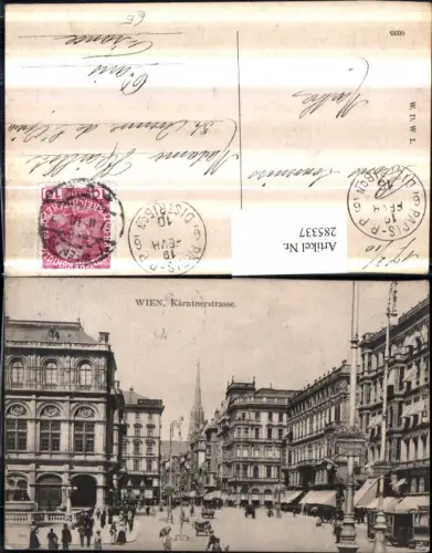 285337,Wien Wieden Kärntnerstraße Straßenansicht Geschäfte