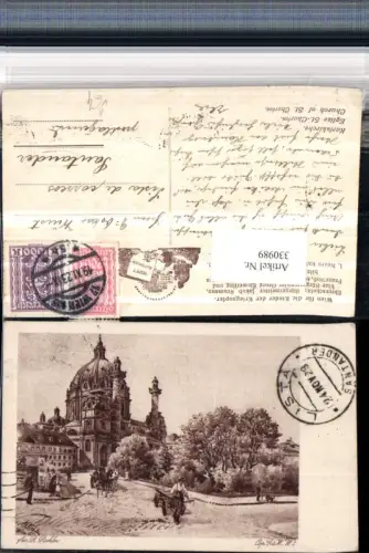 330989,Künstler AK R. Pichler Wien Wieden Karlskirche Kirche pub Wien f. d. Kinder d. Kriegsopfer