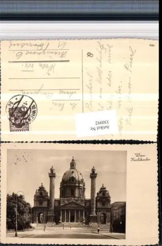 330992,Wien Wieden Karlskirche Kirche