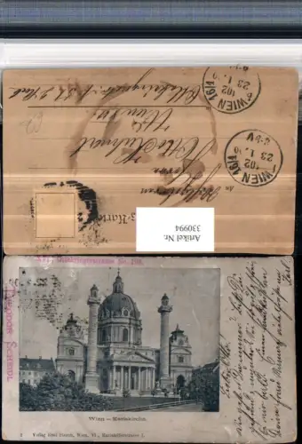 330994,Wien Wieden Karlskirche Kirche