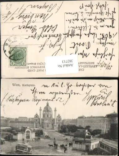382713,Wien Wieden Karlsplatz Karlskirche Kirche