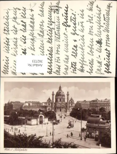 382723,Wien Wieden Karlsplatz Karlskirche Kirche