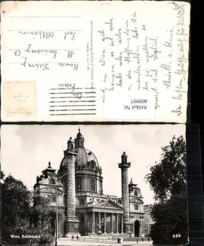 409997,Wien Wieden Karlskirche Kirche