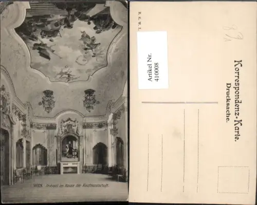 410008,Wien Wieden Haus der Kaufmannschaft Festsaal pub B.K.W.I. 875
