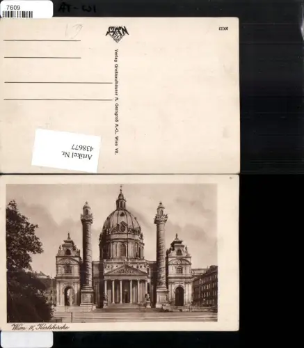 438677,Wien Wieden Karlskirche Kirche