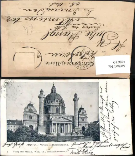 438679,Wien Wieden Karlskirche Kirche