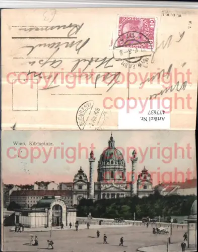 477637,Wien Wieden Karlsplatz Karlskirche Kirche