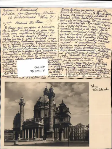498790,Wien Wieden Karlskirche Kirche