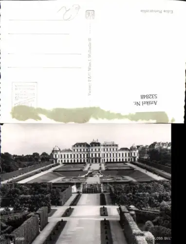 532848,Wien 4 Wieden Belvedere