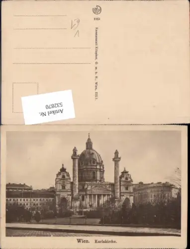 532870,Wien 4 Wieden Karlskirche