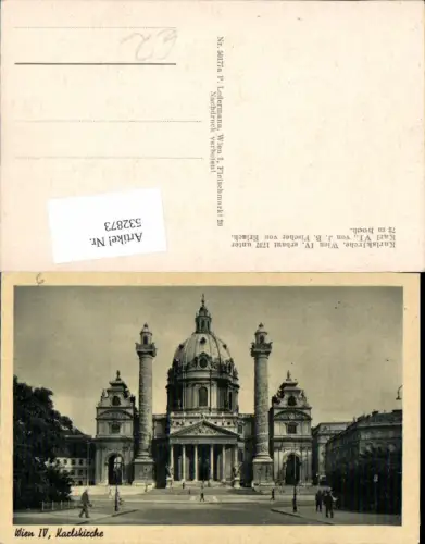 532873,Wien 4 Wieden Karlskirche