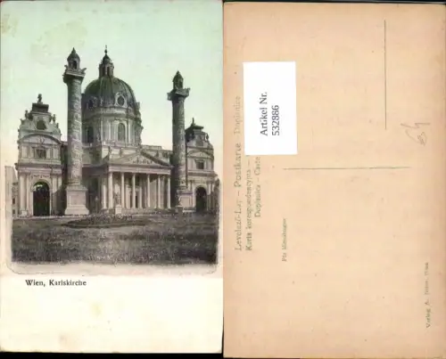 532886,Wien 4 Wieden Karlskirche