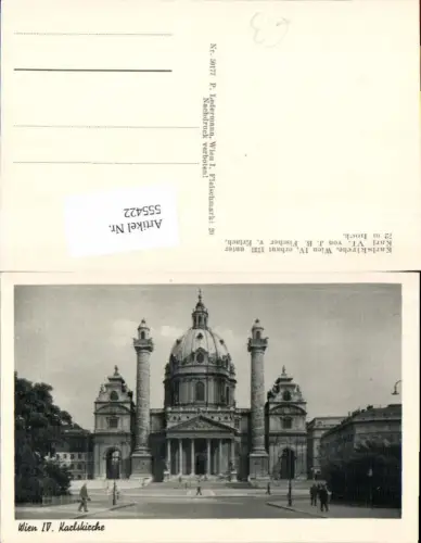 555422,Wien Wieden Karlskirche