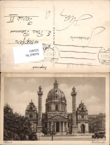 555431,Wien Wieden Karlskirche