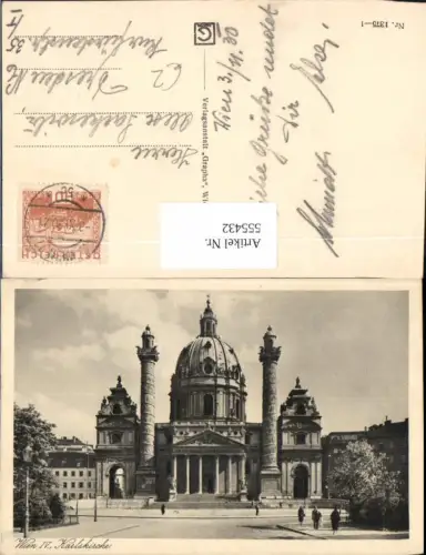 555432,Wien Wieden Karlskirche