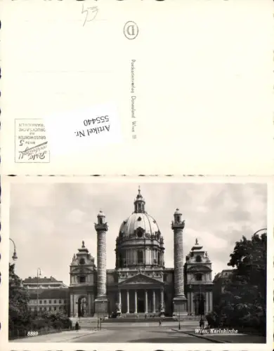 555440,Wien Wieden Karlskirche