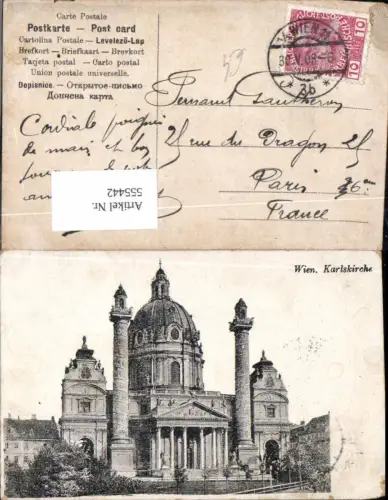 555442,Wien Wieden Karlskirche