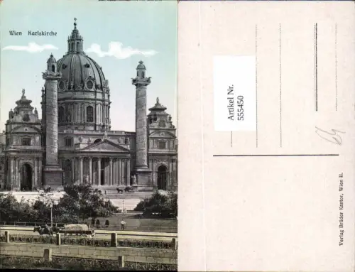 555450,Wien Wieden Karlskirche