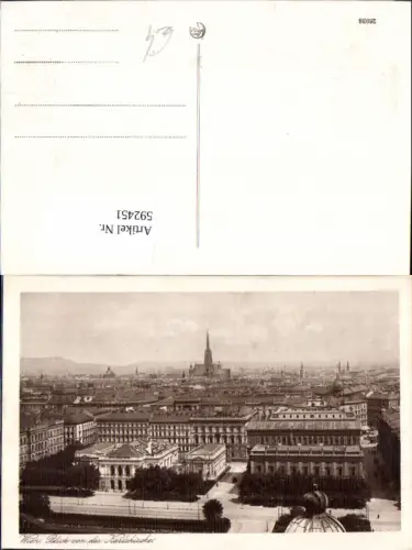 592451,Wien Wieden Blick v. d. Karlskirche Vienna