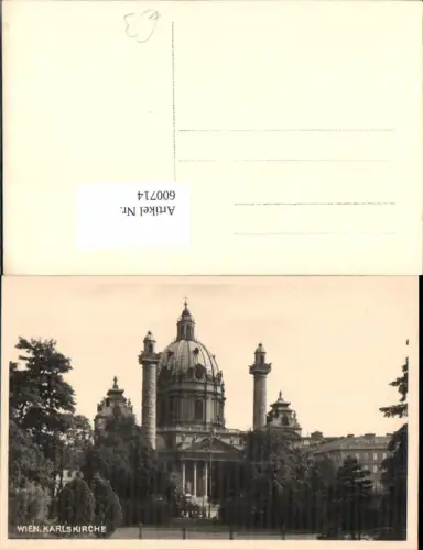 600714,Wien Wieden Karlskirche