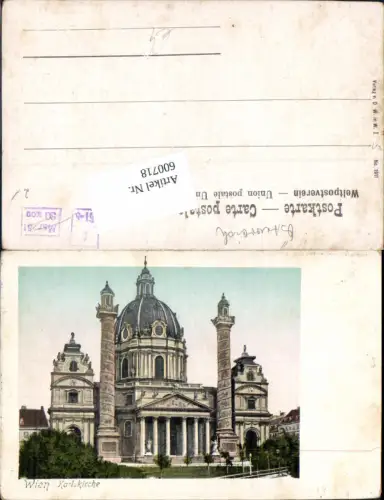 600718,Wien Wieden Karlskirche