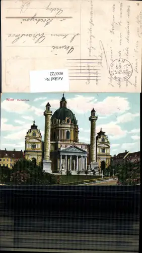 600722,Wien Wieden Karlskirche