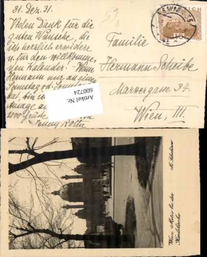 600724,Wien Wieden Karlskirche