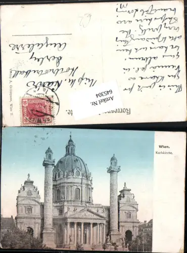 645304,Wien Wieden Karlskirche