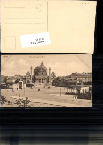 685555 Wien Wieden Karlskirche Karlsplatz