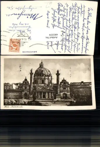 685559 Wien Wieden Karlskirche Karlsplatz