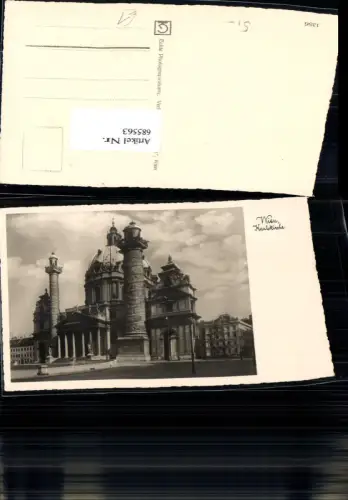 685563 Wien Wieden Karlskirche Karlsplatz