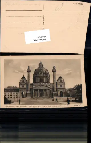 685566 Wien Wieden Karlskirche Karlsplatz