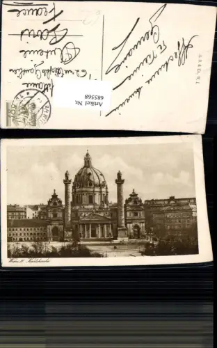 685568 Wien Wieden Karlskirche Karlsplatz