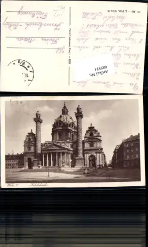 685571 Wien Wieden Karlskirche Karlsplatz