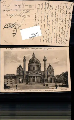 685582 Wien Wieden Karlskirche Karlsplatz