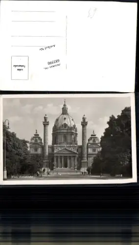 685590 Wien Wieden Karlskirche Karlsplatz