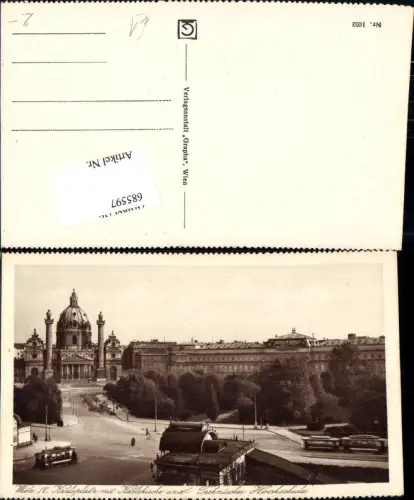685597 Wien Wieden Karlskirche Karlsplatz