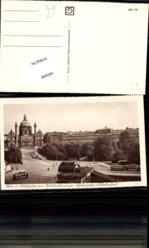 685600 Wien Wieden Karlskirche Karlsplatz